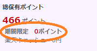 楽天期間限定ポイント