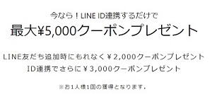 リクロクーポンLINE