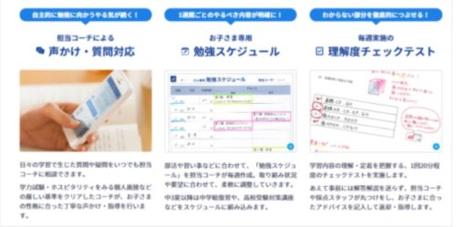 スタディサプリ中学個別指導コース特徴