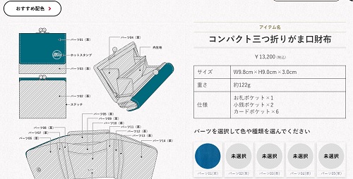 イーモノ カスタムオーダー カスタマイズ