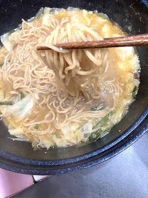 京もつ 鍋亀八 ラーメン