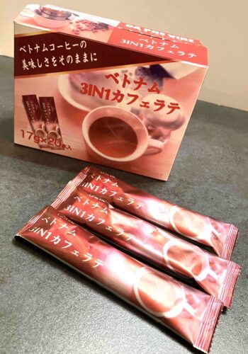 ベトナムコーヒー 3IN1 カフェラテ口コミ