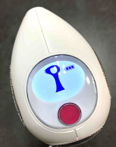 トリア(tria)脱毛器X4 ディスプレイ表示