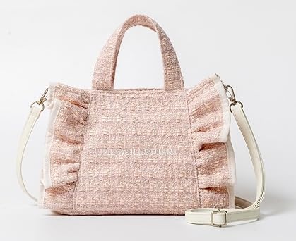 JILL by JILL STUART BOOK ツイードフリルバッグ PINK ver.