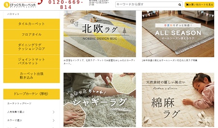 びっくりカーペット