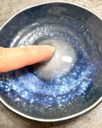 ちゅららオイルインウォータークレンジングテクスチャー