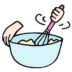 【4〜5歳】道具を使った「混ぜる」「並べる」お手伝い